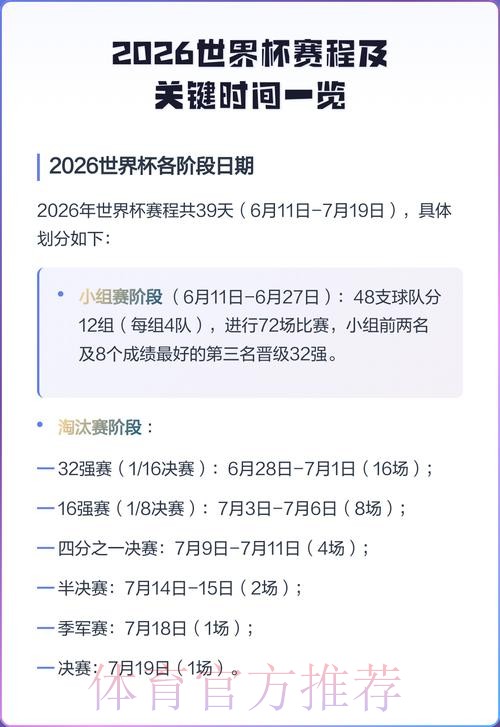 2026世界杯赛程实时更新完整安排怎么看 2026世界杯赛程实时更新完整安排怎么看